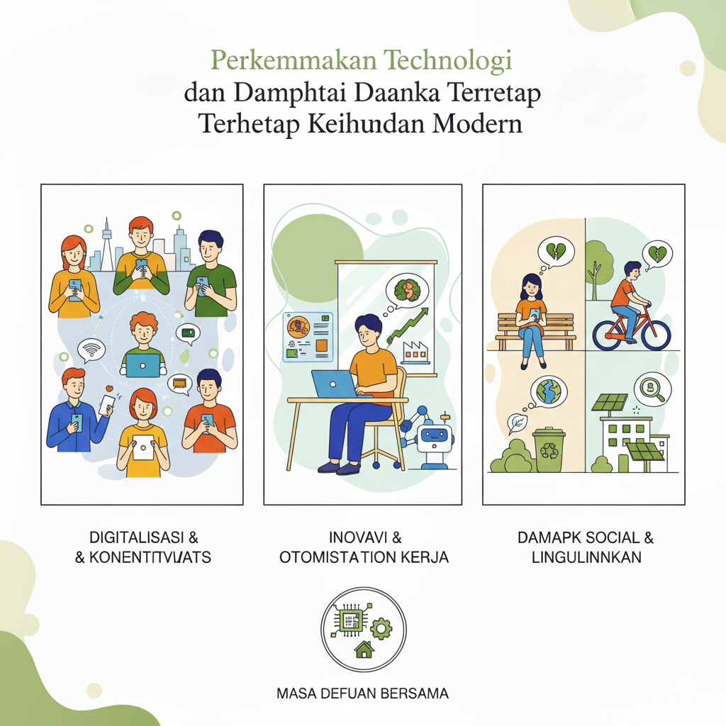 Perkembangan Teknologi dan Dampaknya Terhadap Kehidupan Modern