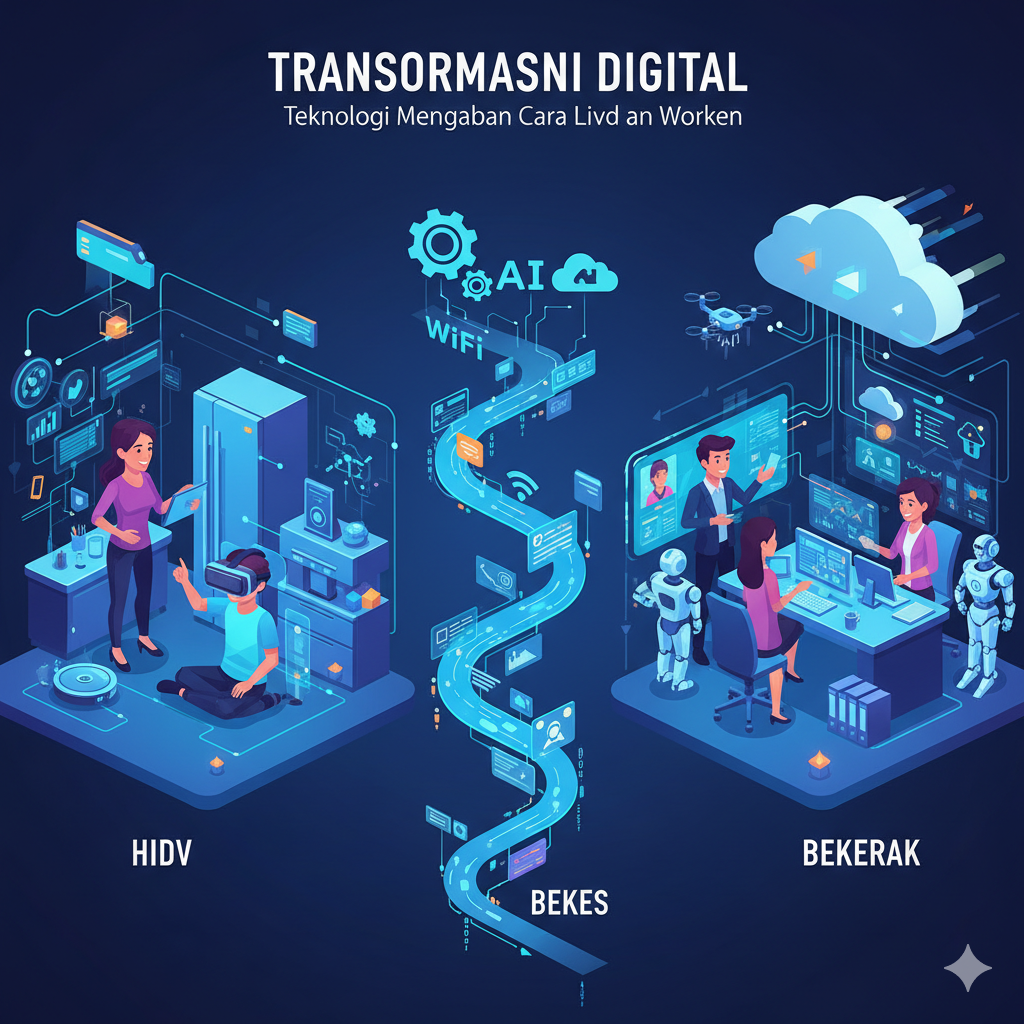 Transformasi Digital: Bagaimana Teknologi Mengubah Cara Hidup dan Bekerj